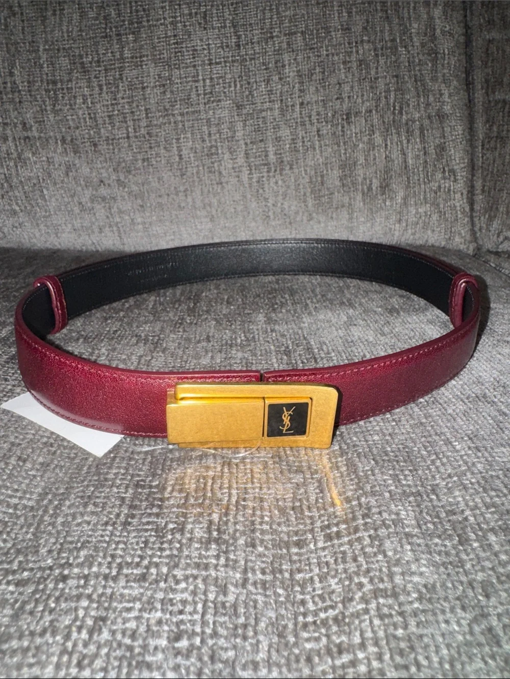 Saint Laurent Charniere belt